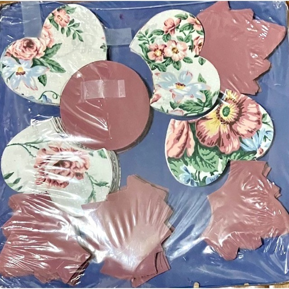 Granny's Quilting Shapes Kit Lancaster Rose style #2250 Pre Cut Dusty Rose/Mauve